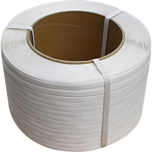 PP Strap Roll 15MM x 6Kg – White Polypropylene Packing Strap | Durable, High Strength, UV & Moisture Resistant | Heavy-Duty Packaging Roll